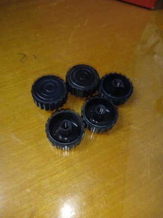 Topes Pomo Fijo Corredera Cristal Renault 4 F6