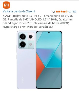 Xiaomi Redmi Note 13 Pro 5G 256GB Viola
