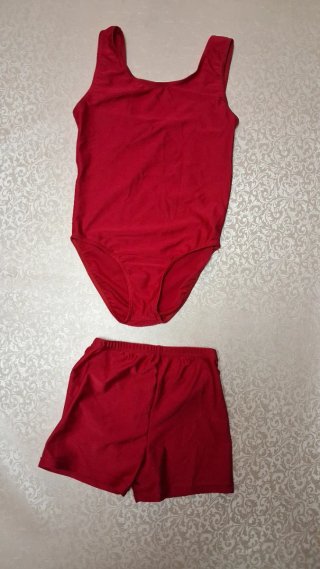 Conjunto Gimnasia Rítmica Rojo