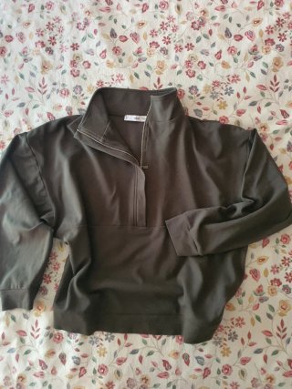 Sudadera Mango Verde
