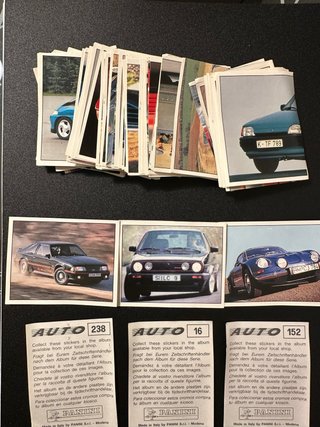 Cromos Auto Panini