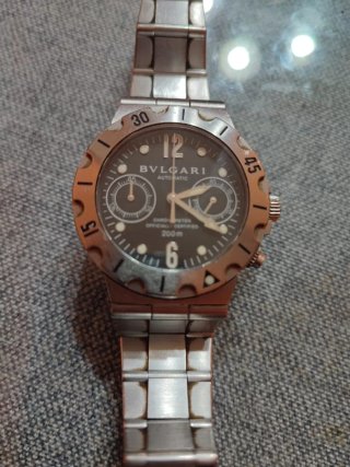 Reloj Bulgari Diagono Scuba Cronógrafo