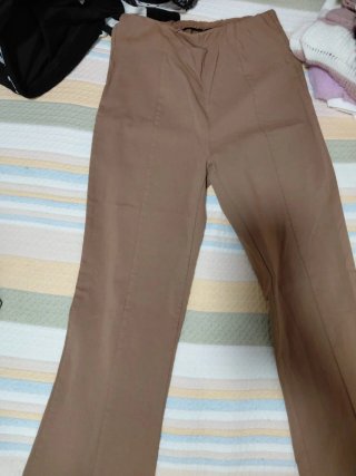 Leggings niña talla S marrón