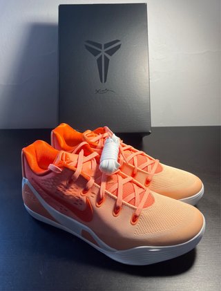 Nike Kobe 9 Elite Low Protro Arancione Nuove