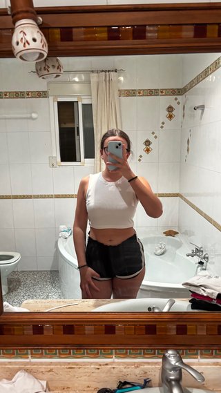 Camiseta de tirantes blanca