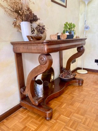 Consola Inglesa Caoba Clásico Siglo XIX