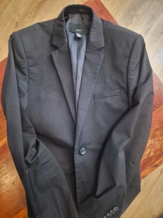 Traje Negro H&M Talla 46 (S)
