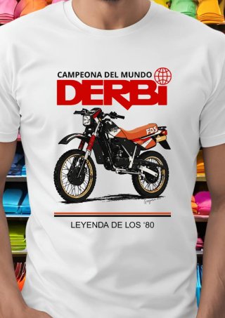 Camiseta Derbi FDS Leyenda de los 80
