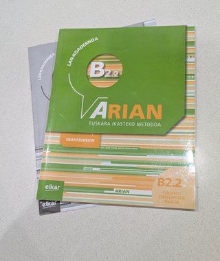 Arian euskara ikasteko metodoa. B2.2. Lan-Koade...