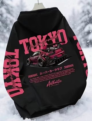 Sudadera Negra Tokyo Underground