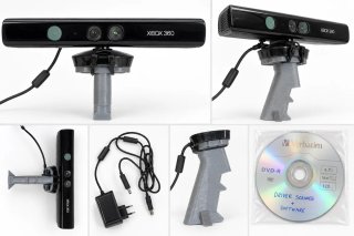 Xbox 360 Kinect con supporto e accessori