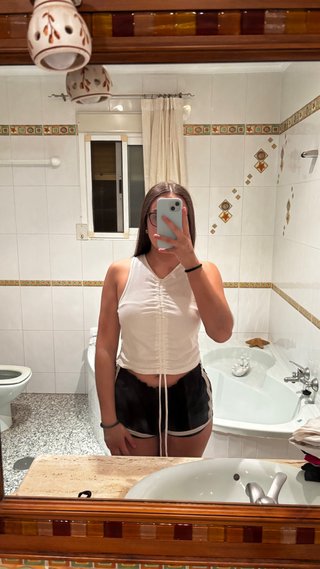 Camiseta Blanca Ajustable