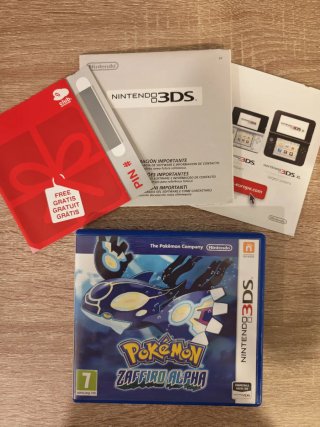Pokémon Zaffiro Alpha Nintendo 3DS N3DS PAL 2014
