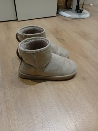 Botas imitación UGG beige