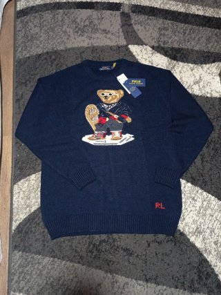 Jersey Polo Ralph Lauren Oso Tenista Azul