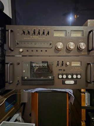 Technics Amplificador y Cassette 9900