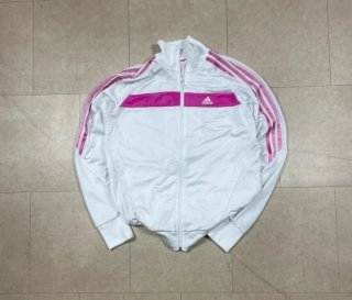 Sudadera Adidas Blanca y Rosa