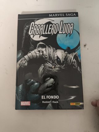 Comic Caballero luna El fondo