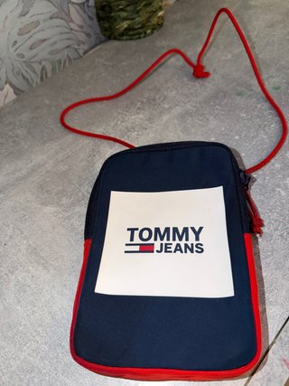 Bandolera Tommy Jeans Azul y Roja