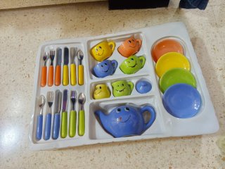 Juego de set de té/tea infantil
