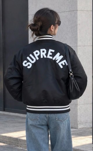 Supreme Giacca Bomber Nera