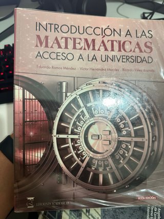 Introducción a las matemáticas UNED