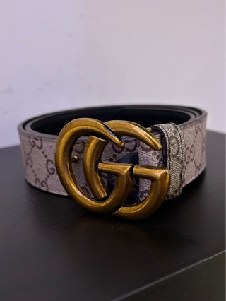 Cintura Gucci GG Marmont Oro