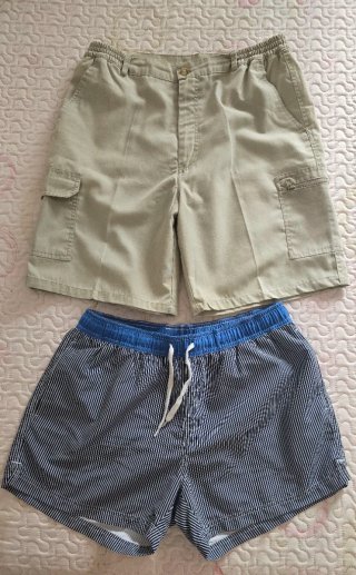 Conjunto bermudas y bañador hombre Talla L