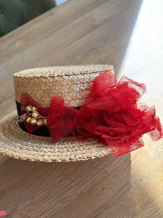 Sombrero para eventos de paja