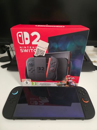 Nintendo Switch 2 + Mario Kart World físico