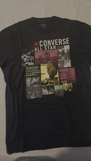 Maglietta Converse All Star Uomo Tg S/M