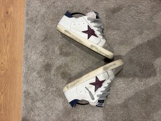 Golden Goose Sneakers Morado Blanco