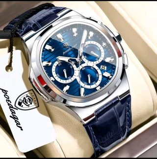 Reloj Poedagar Hombre Azul