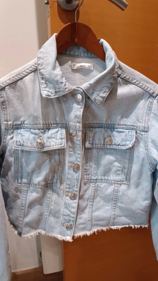 Chaqueta Tejana Mango Teen Talla S