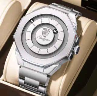 Reloj Poedagar Plateado
