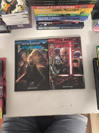Comic STAR WARS ERA REBELION RESISTENCIA VILLANOS