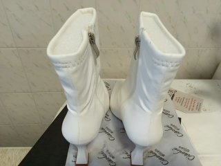 Botines blancos