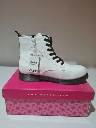 Botas Merkal Blancas Talla 38