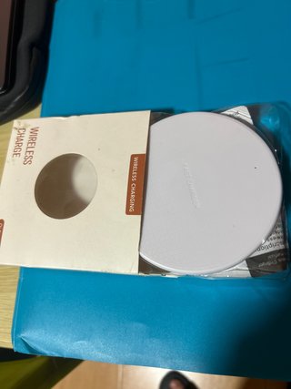 Cargador Inalámbrico Rápido Blanco