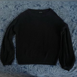 Jersey Negro Stradivarius