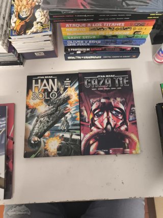 Comic STAR WARS Caza Tie Han Solo