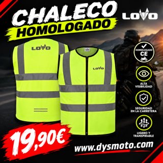 Chaleco para Moto Homologado