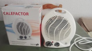 Calefactor Termoventilador Blanco