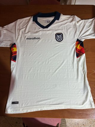 Camiseta Ecuador Marathon Blanca