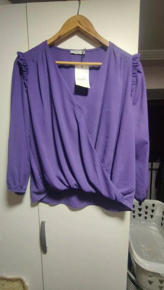 Blusa Morada Paquita