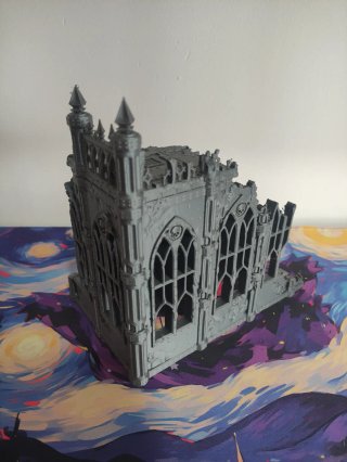 Escenografía ruinas de catedral del imperium
