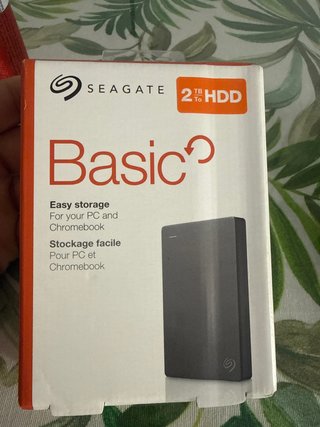 Disco Duro Externo Seagate 2TB HDD