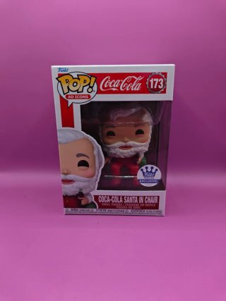 Funko Pop Coca-Cola Santa in Chair 173
