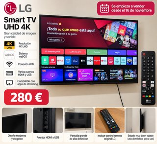 Smart TV LG 55 4K UHD 55UR781C0LK
