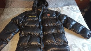 Chaqueta FC Barcelona Negra